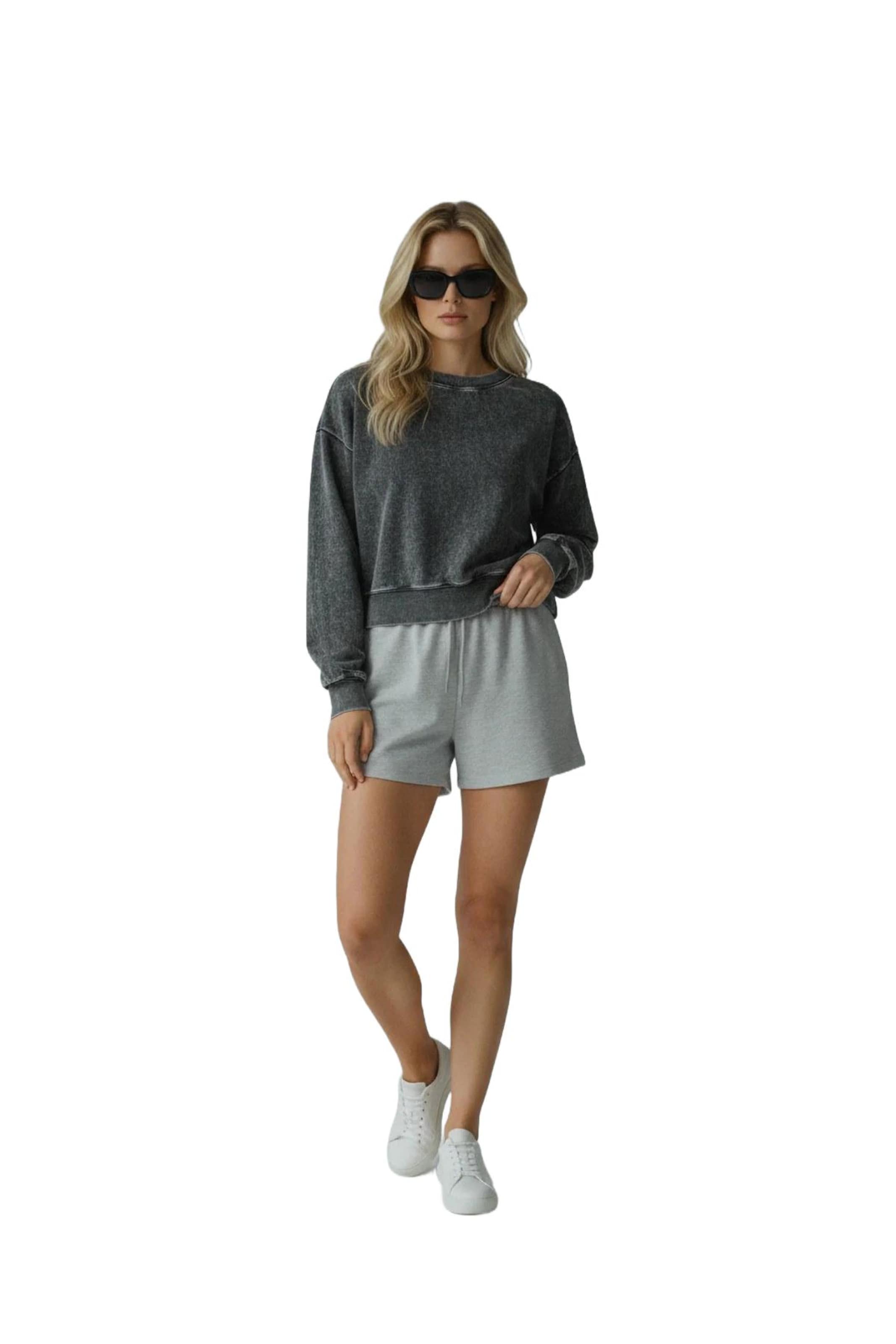 Regular Pantalon No Matter What en gris