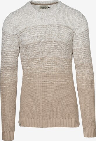 Pull-over KOROSHI en beige : devant