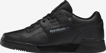 Reebok Sneakers laag 'Workout Plus' in Zwart: voorkant