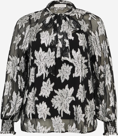 Guido Maria Kretschmer Curvy Bluza 'Fina' u crna / srebro, Pregled proizvoda