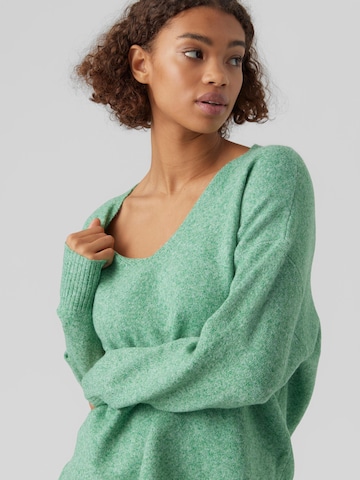 VERO MODA Trui 'DOFFY' in Groen