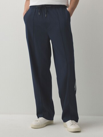 Next Regular Pants in Blue: front