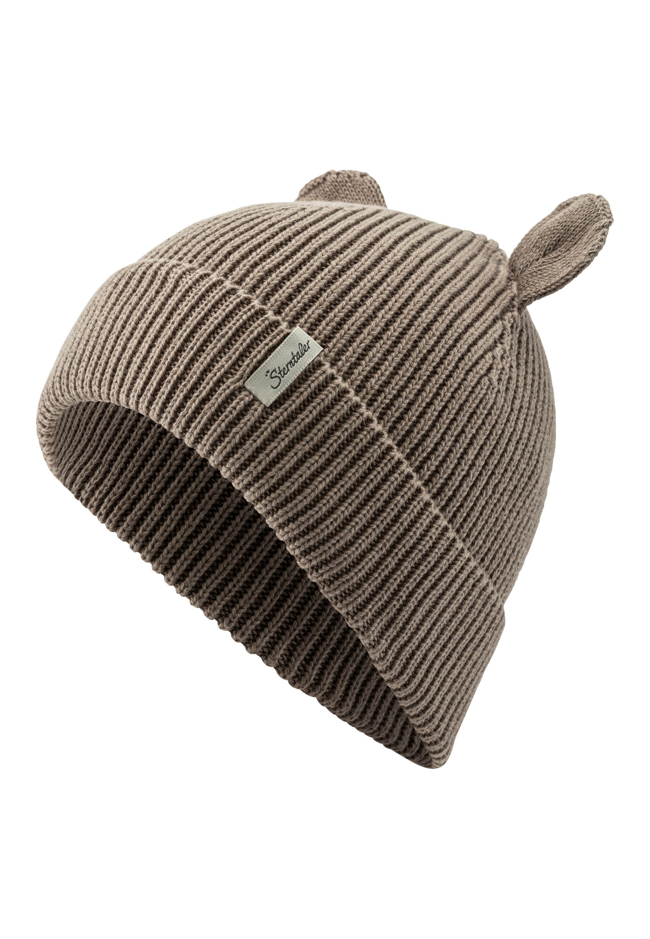 STERNTALER Mütze in Braun: Vorderseite