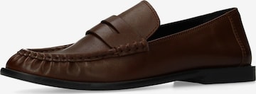 SACHA Mocassins in Bruin: voorkant