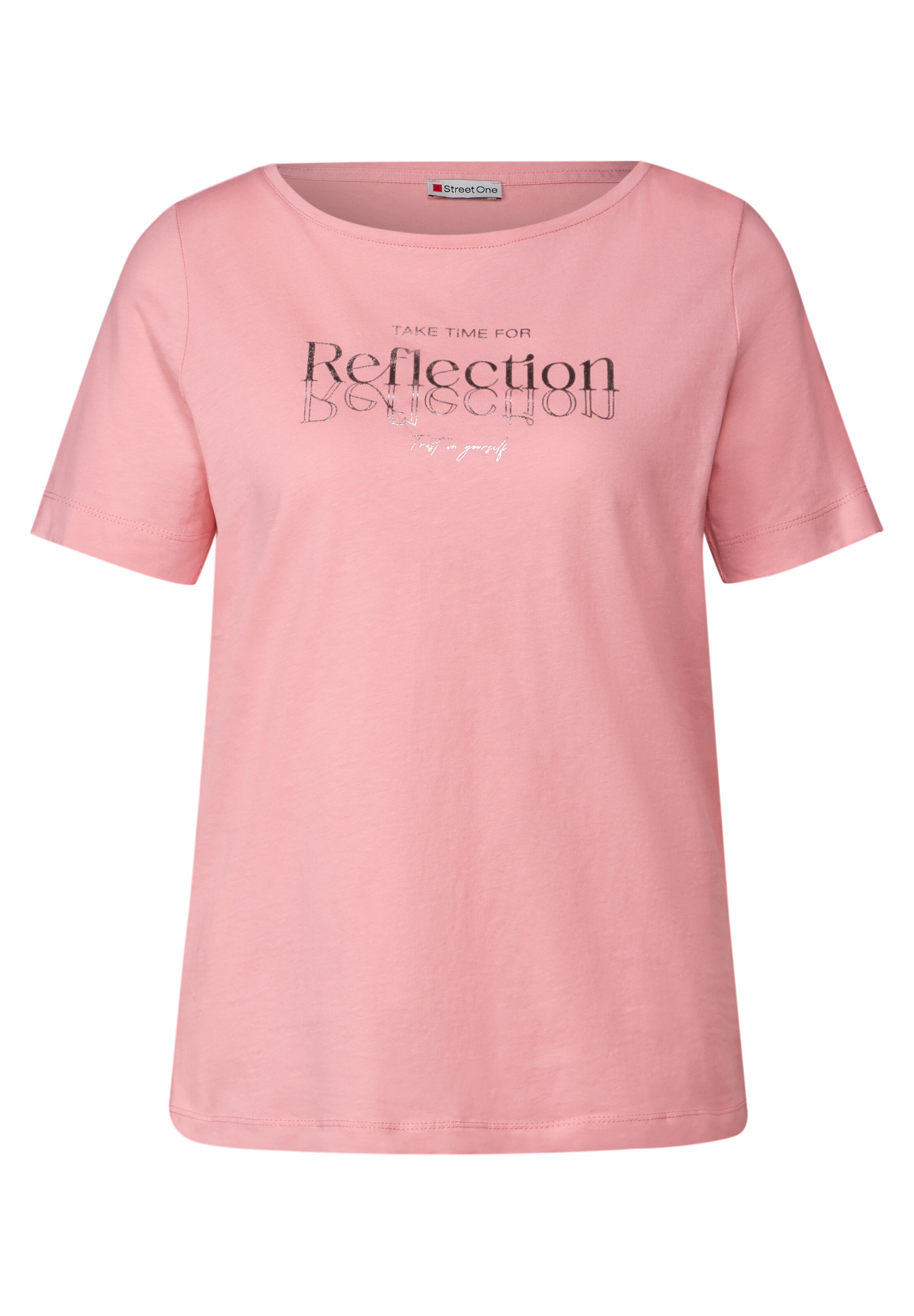STREET ONE Shirt in Pink: front
