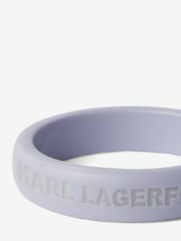 Karl Lagerfeld - Pulsera 'Essential' en lila