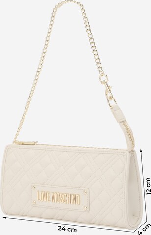 Pochette di Love Moschino in beige