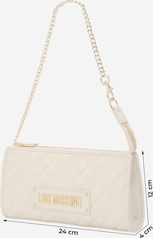 Love Moschino Clutch i beige