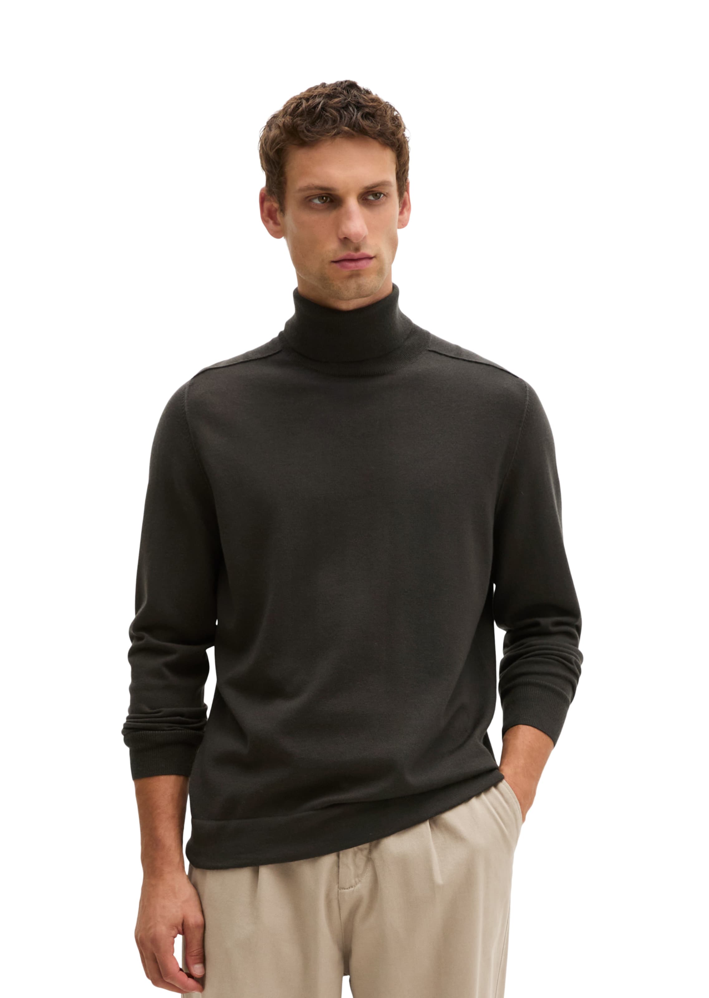 Pull-over Marc O'Polo en marron : devant