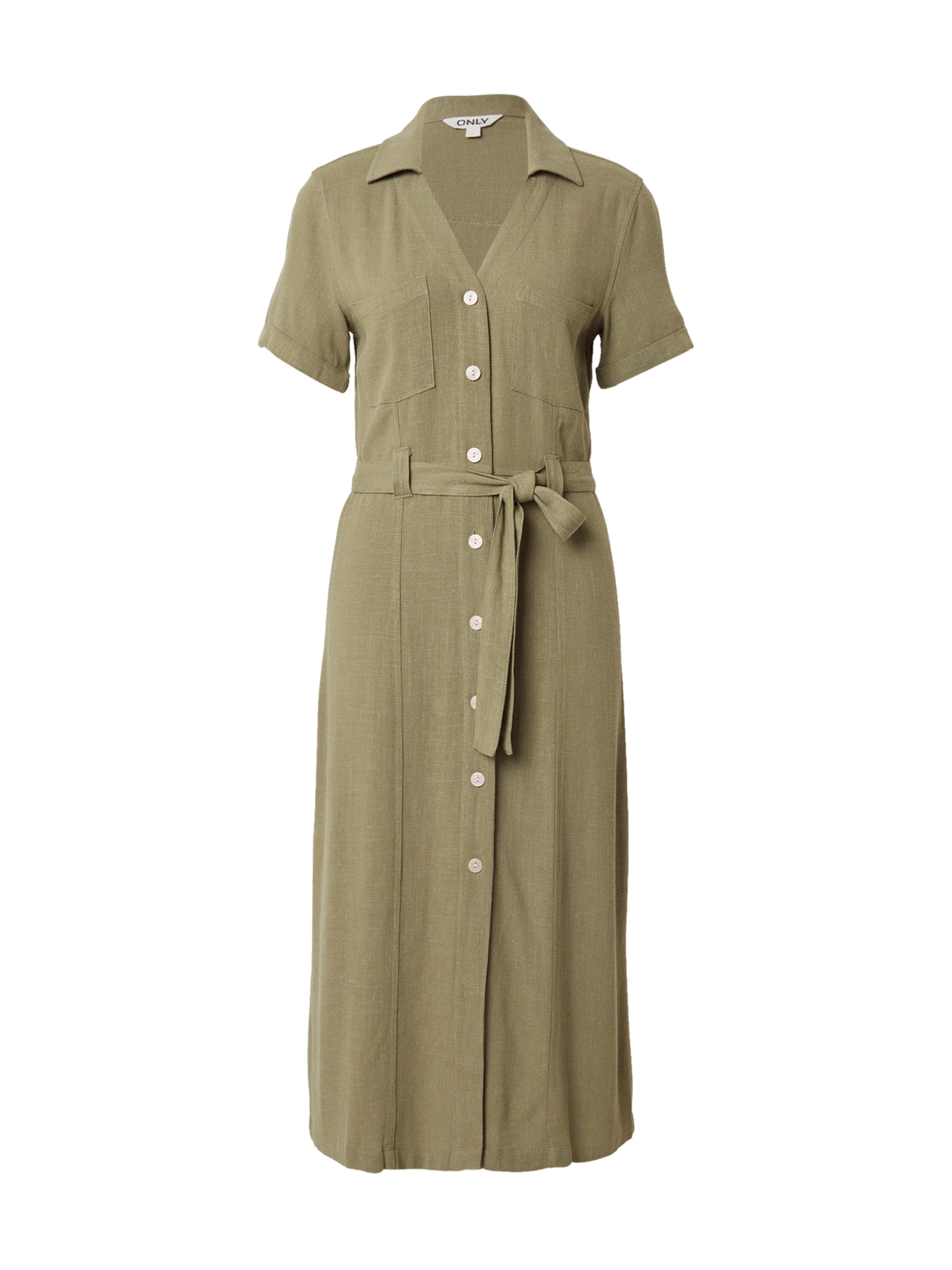 ONLY Košilové šaty 'ONLSIESTA' – zelená: přední strana