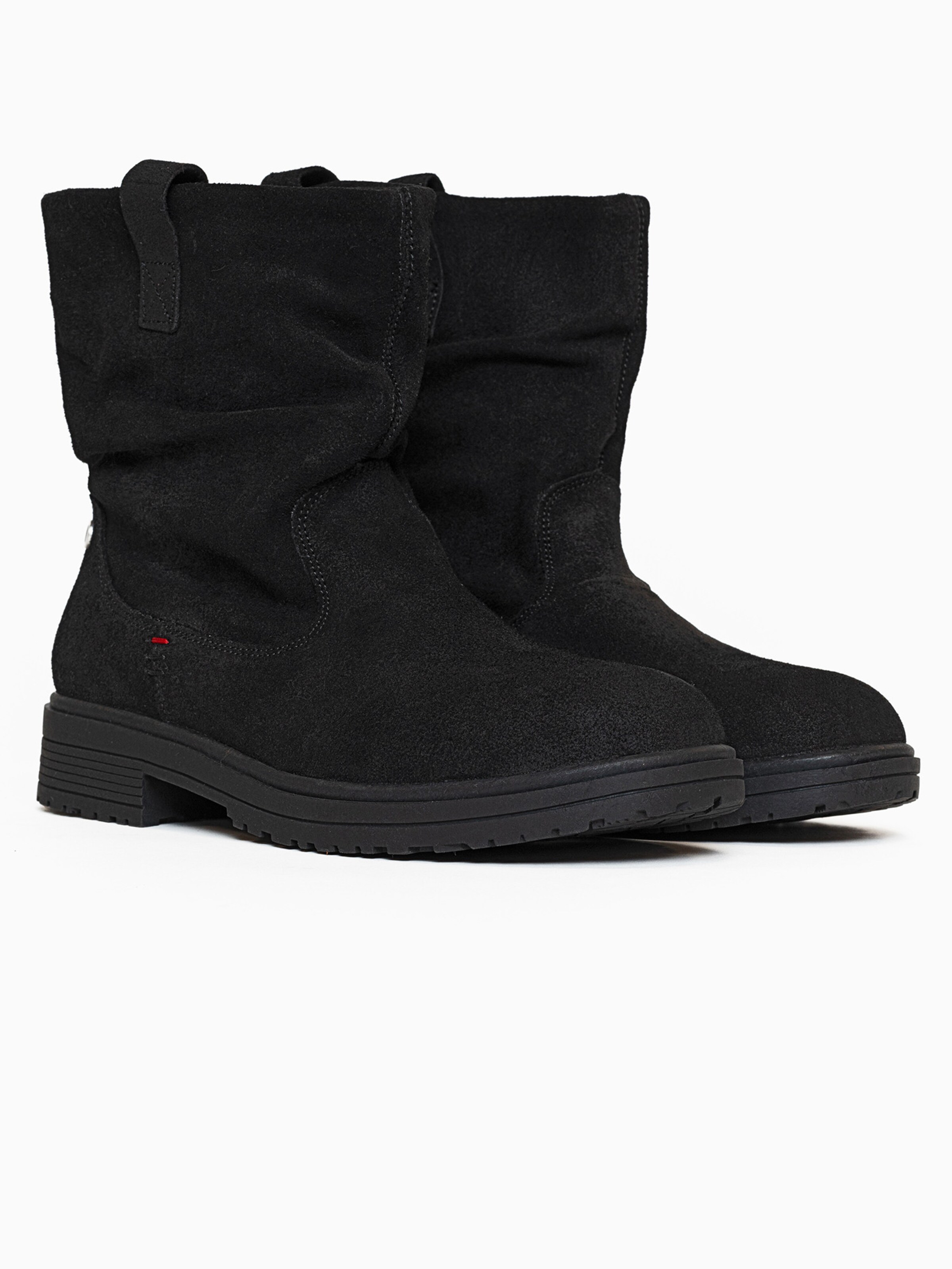 Minnetonka Šnurovacie členkové čižmy 'Joli' - Čierna