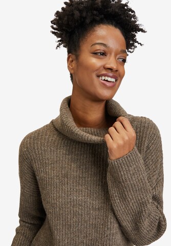 Cartoon Pullover in Braun