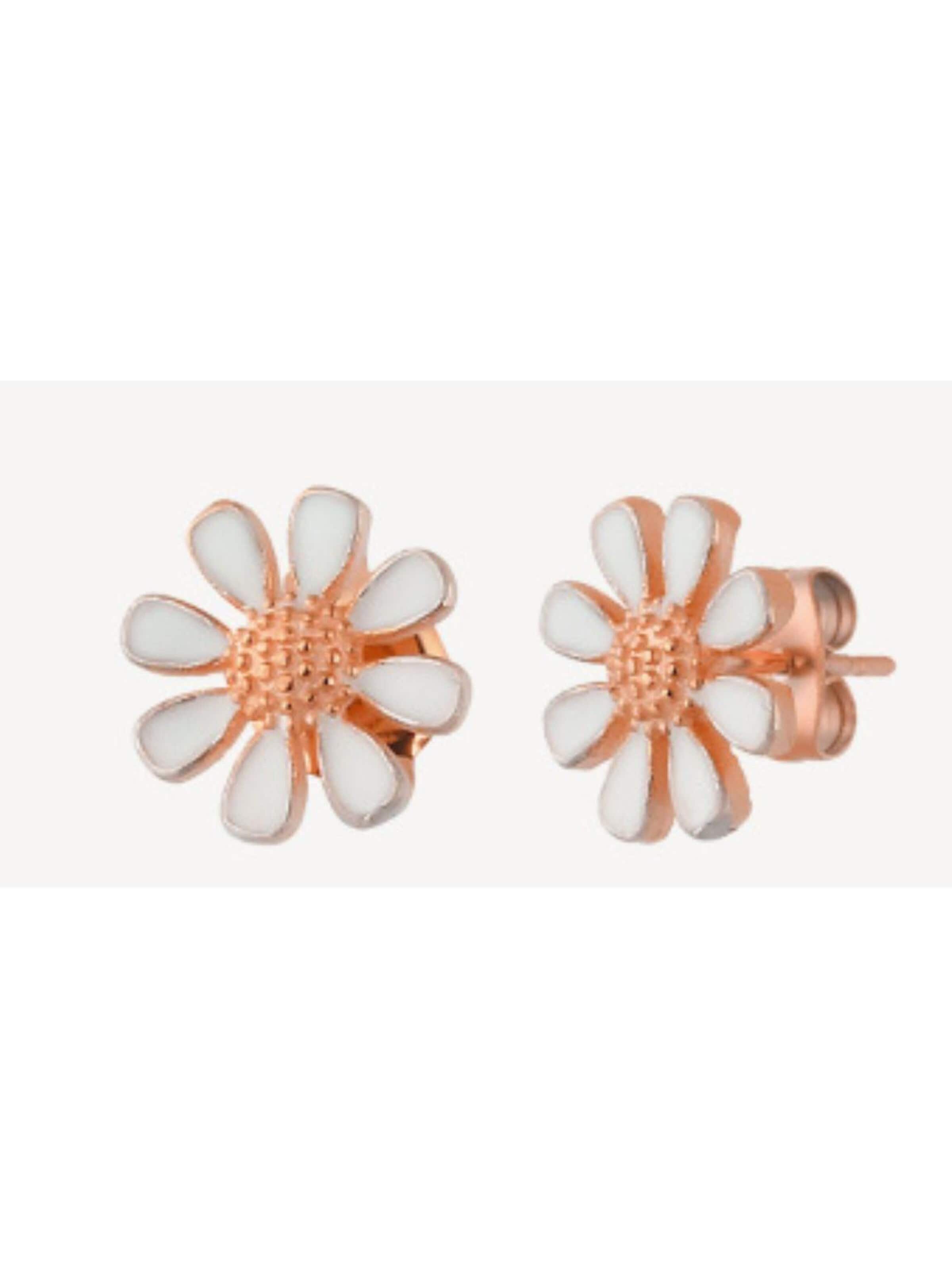 Einzelstück Earrings 'Daisy' in Gold: front