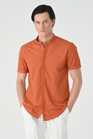 Antioch Slim Fit Hemd in Orange