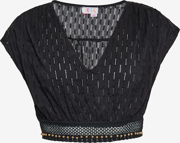 IZIA Blouse in Black: front