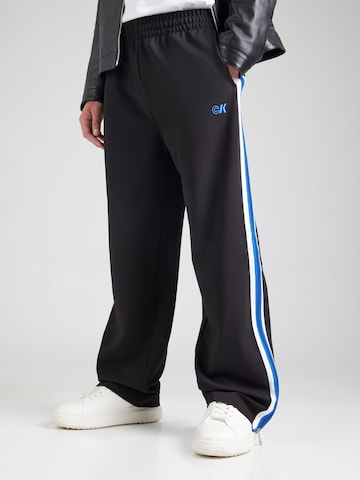 Loosefit Pantaloni di Calvin Klein Jeans in nero: frontale