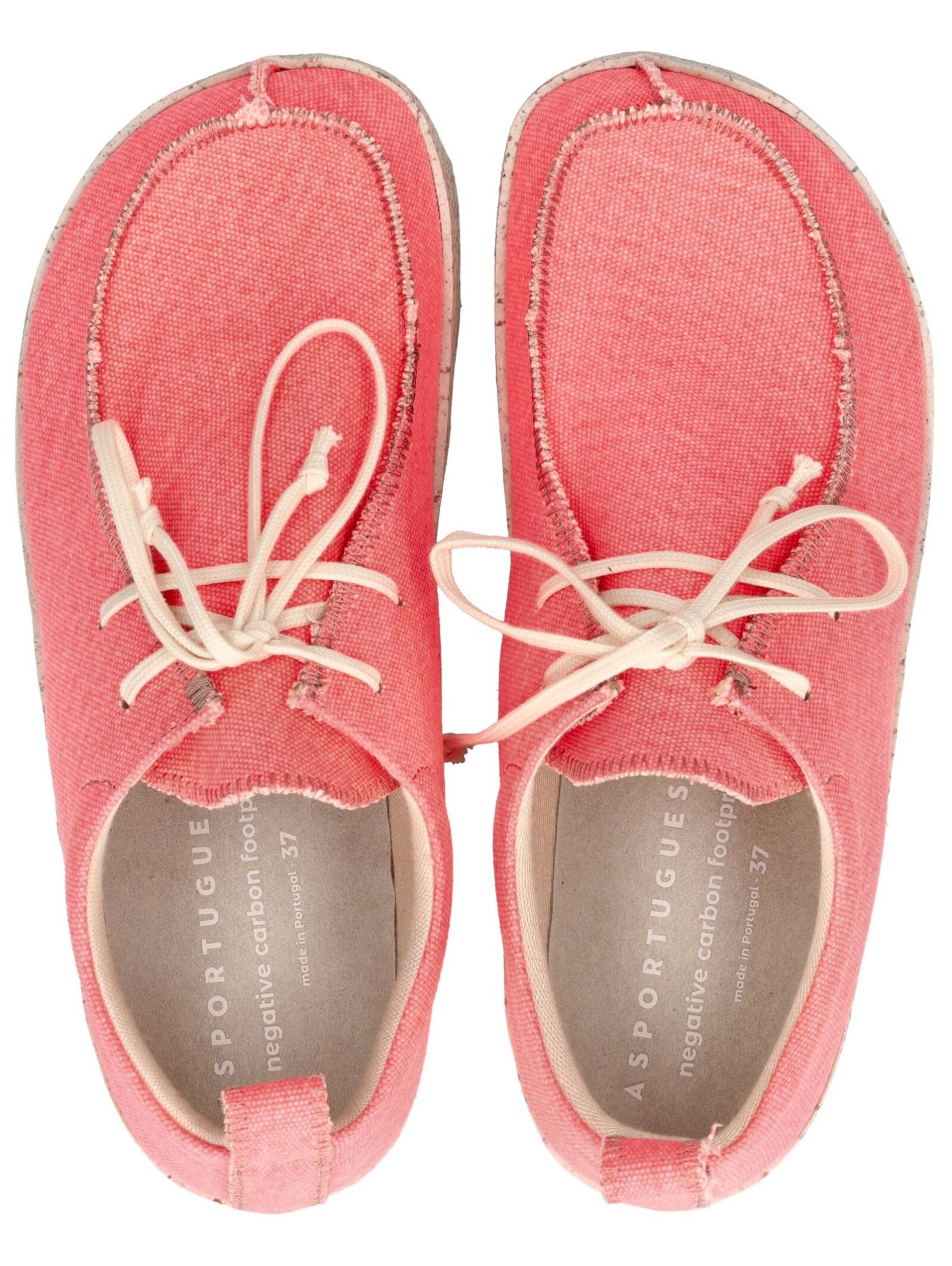 Chaussure à lacets Asportuguesas en rose