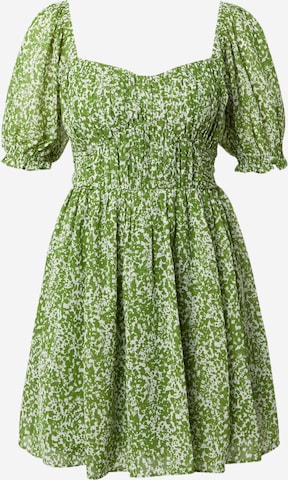 Robe d’été Abercrombie & Fitch en vert : devant