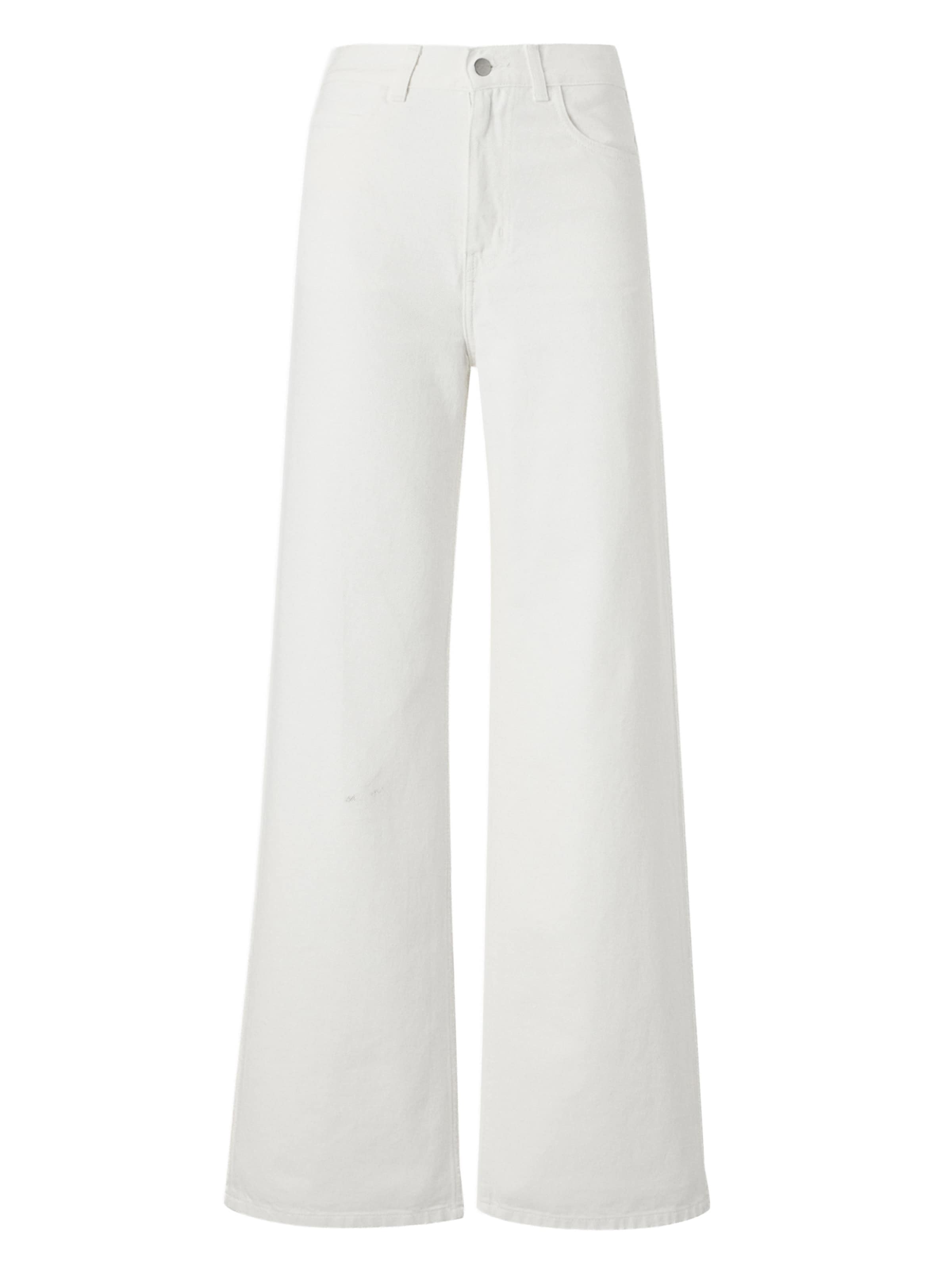 Carhartt WIP - Perna larga Calças de ganga 'Jane' em branco: frente