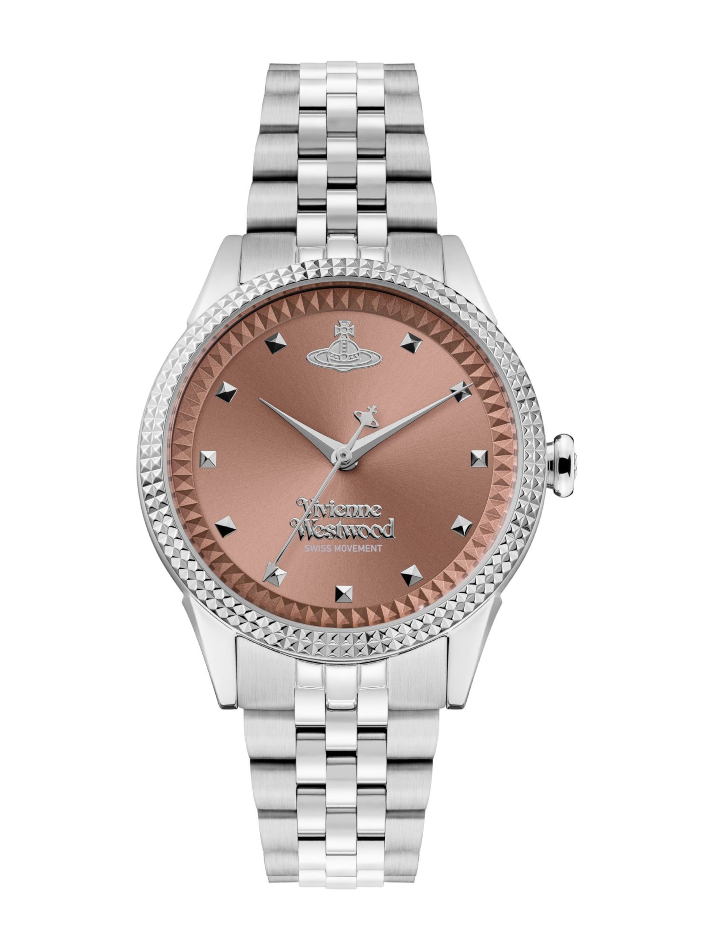 Vivienne Westwood Analog watch ' Little Seymour' in Brown: front