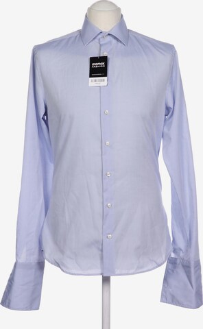 SEIDENSTICKER Button Up Shirt in S in Blue: front