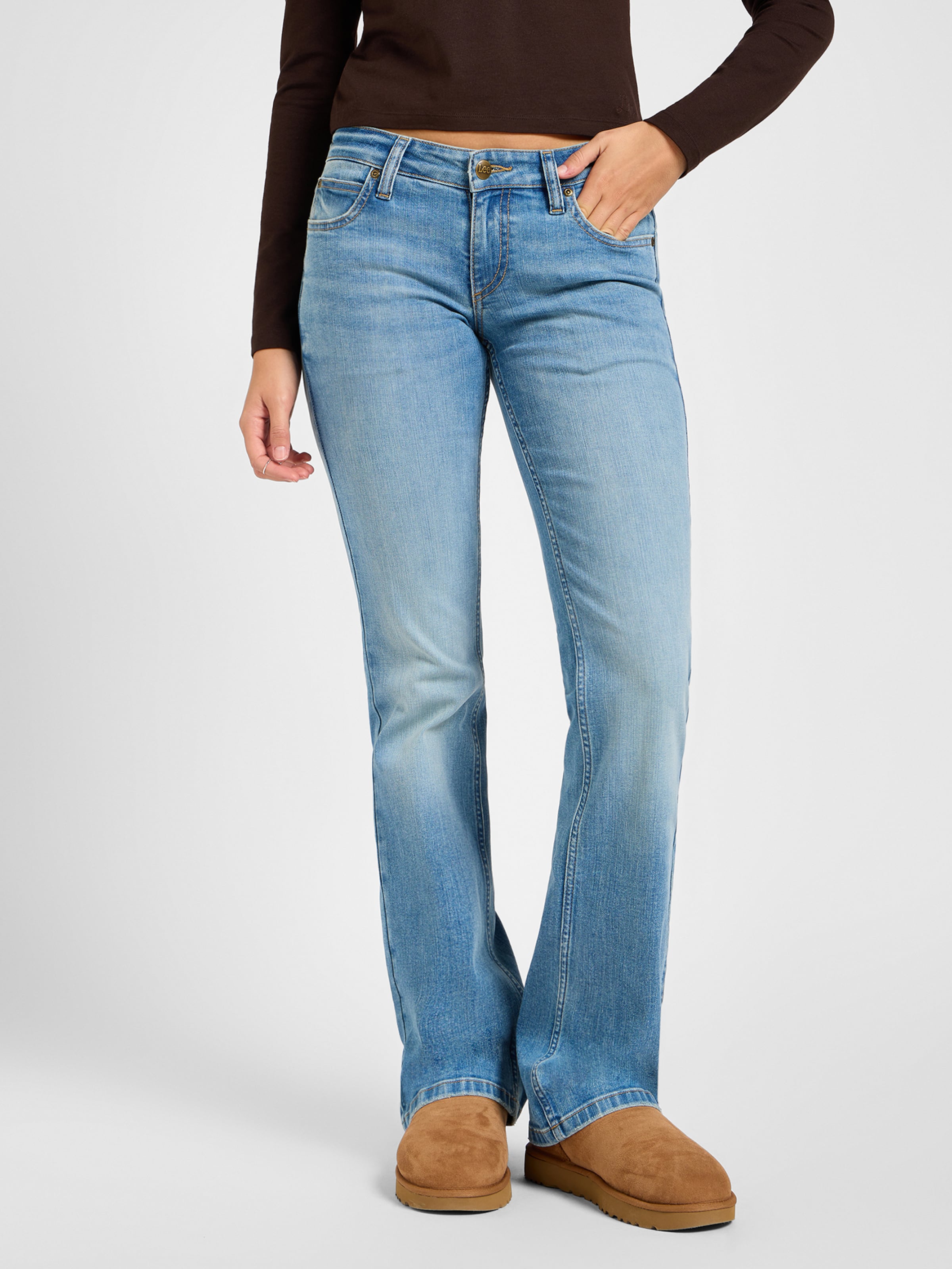 Lee Bootcut Jeans 'JESSICA' pe Albastru Deschis | ABOUT YOU