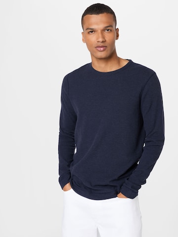 Pull-over 'Tempest' BOSS en bleu : devant