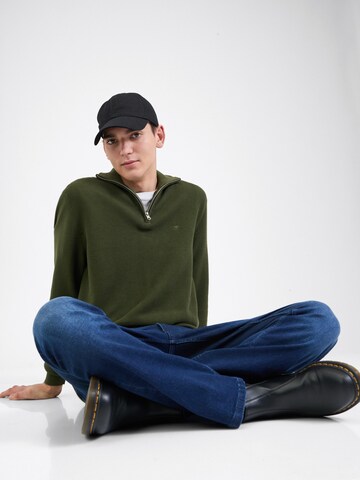 MUSTANG Sweater 'EVERETT' in Green