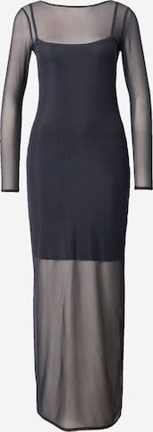 Abercrombie & FitchHaljina - crna boja: prednji dio