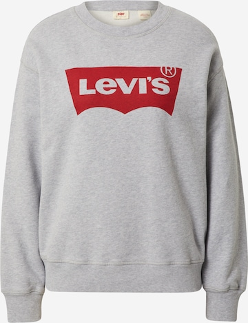 LEVI'S ® Mikina 'Graphic Standard Crew' - Sivá: predná strana