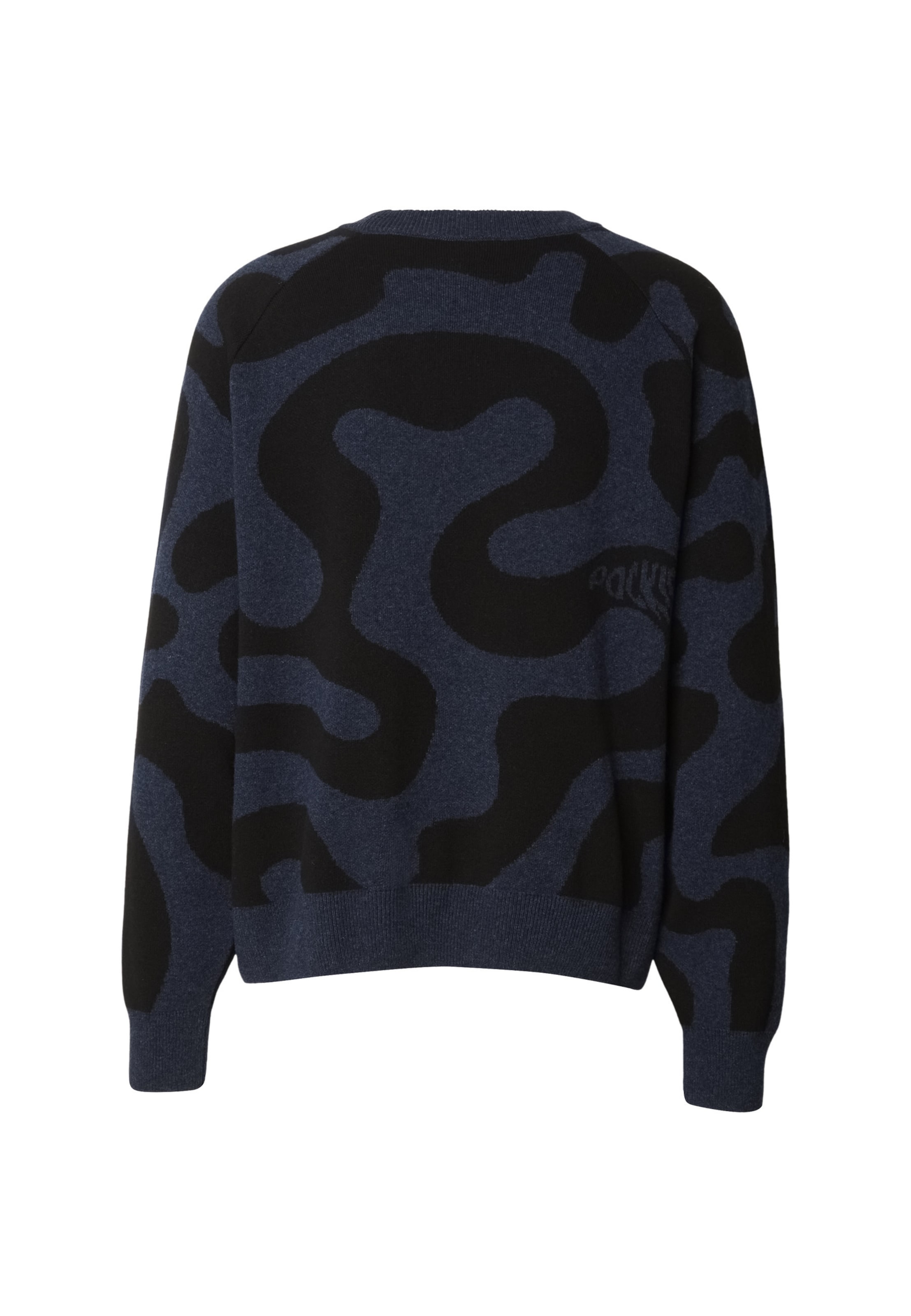 Pockies Sweater 'Swirl' in Blue: front