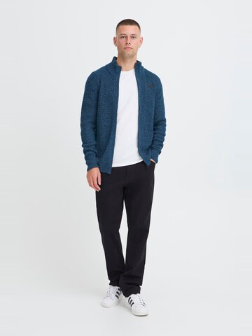 BLEND Gebreid vest ' BHMPattix ' in Blauw