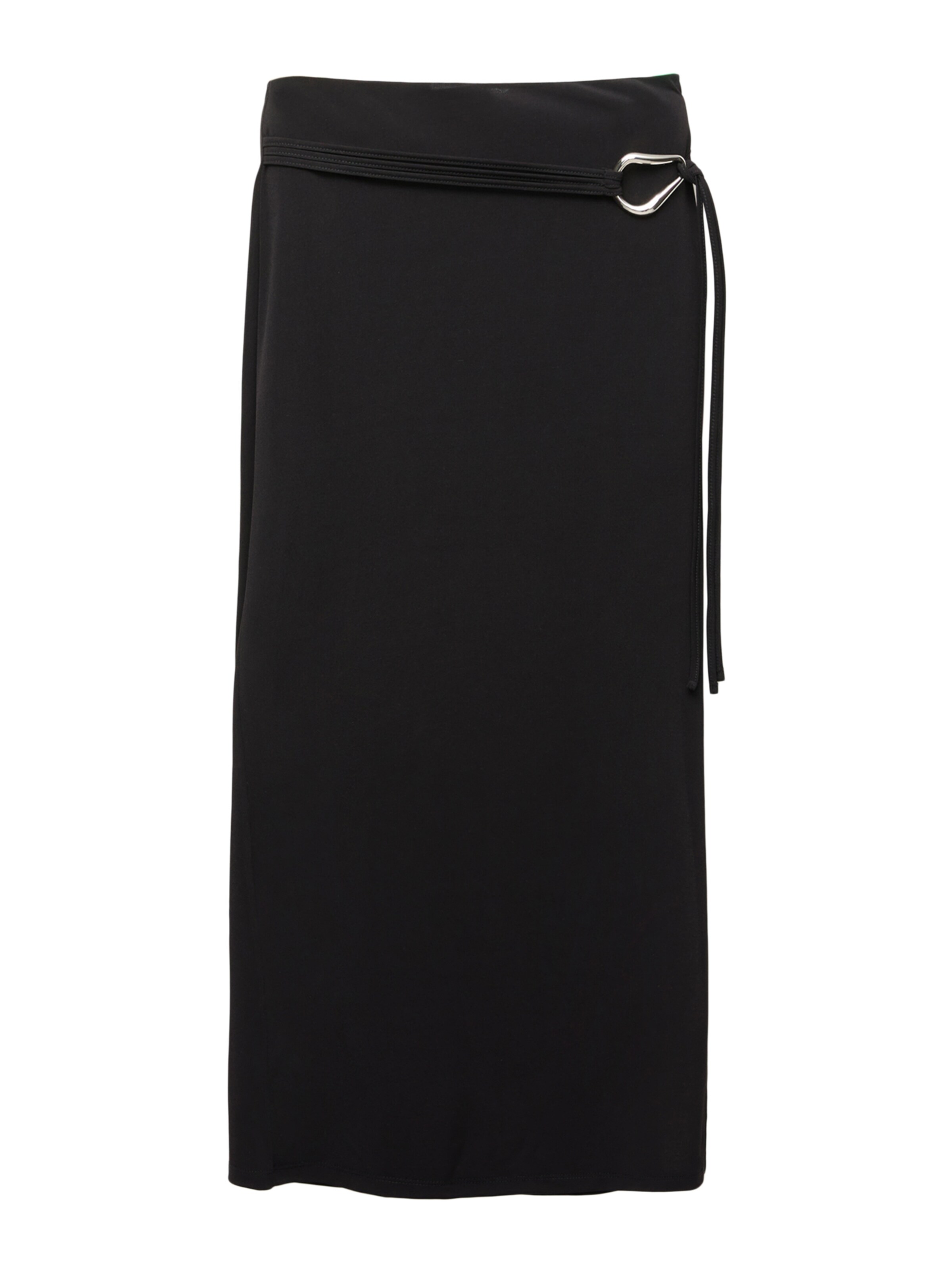 Pull&Bear Sukňa - Čierna: predná strana