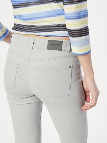 GERRY WEBER Slimfit Jeans in Grau