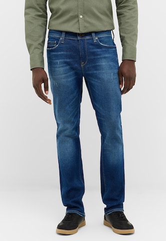 MUSTANG Slimfit Jeans ' Style Vegas ' in Blau: Vorderseite
