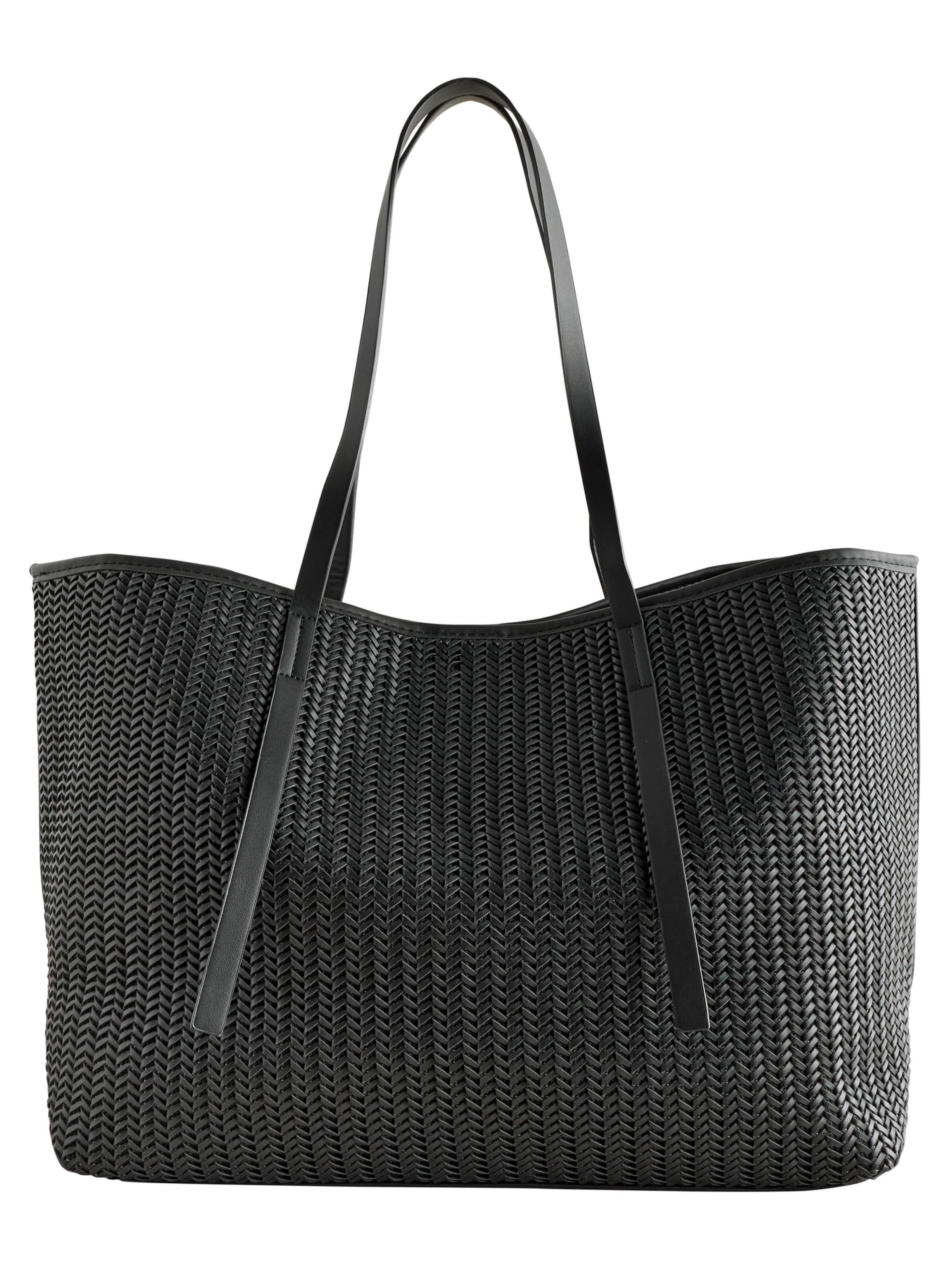 Next Наплечная сумка 'Weave' в Черный: спереди