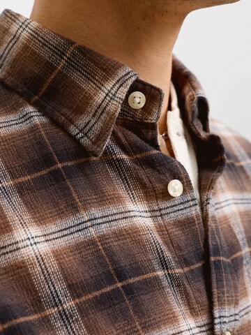 Regular fit Camicia 'JJEField' di JACK & JONES in nero