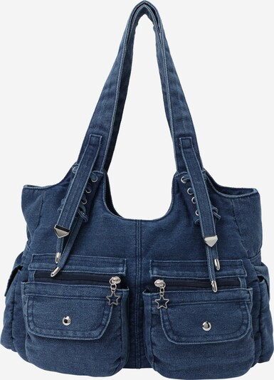 Borsa a spalla 'Victoria' SHYX di colore blu denim, Visualizzazione prodotti