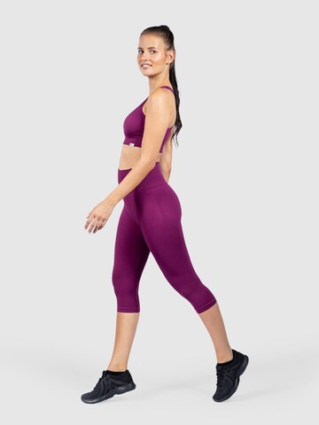 Skinny Pantalon de sport 'Bloom' Smilodox en violet