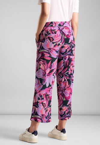 STREET ONE Loose fit Pants in Purple