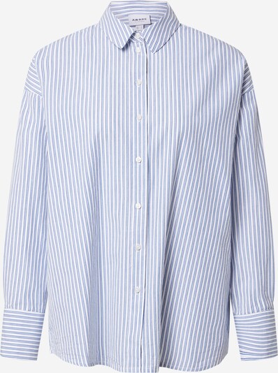 VERO MODA Bluse 'PALMER' in blau / weiß, Produktansicht