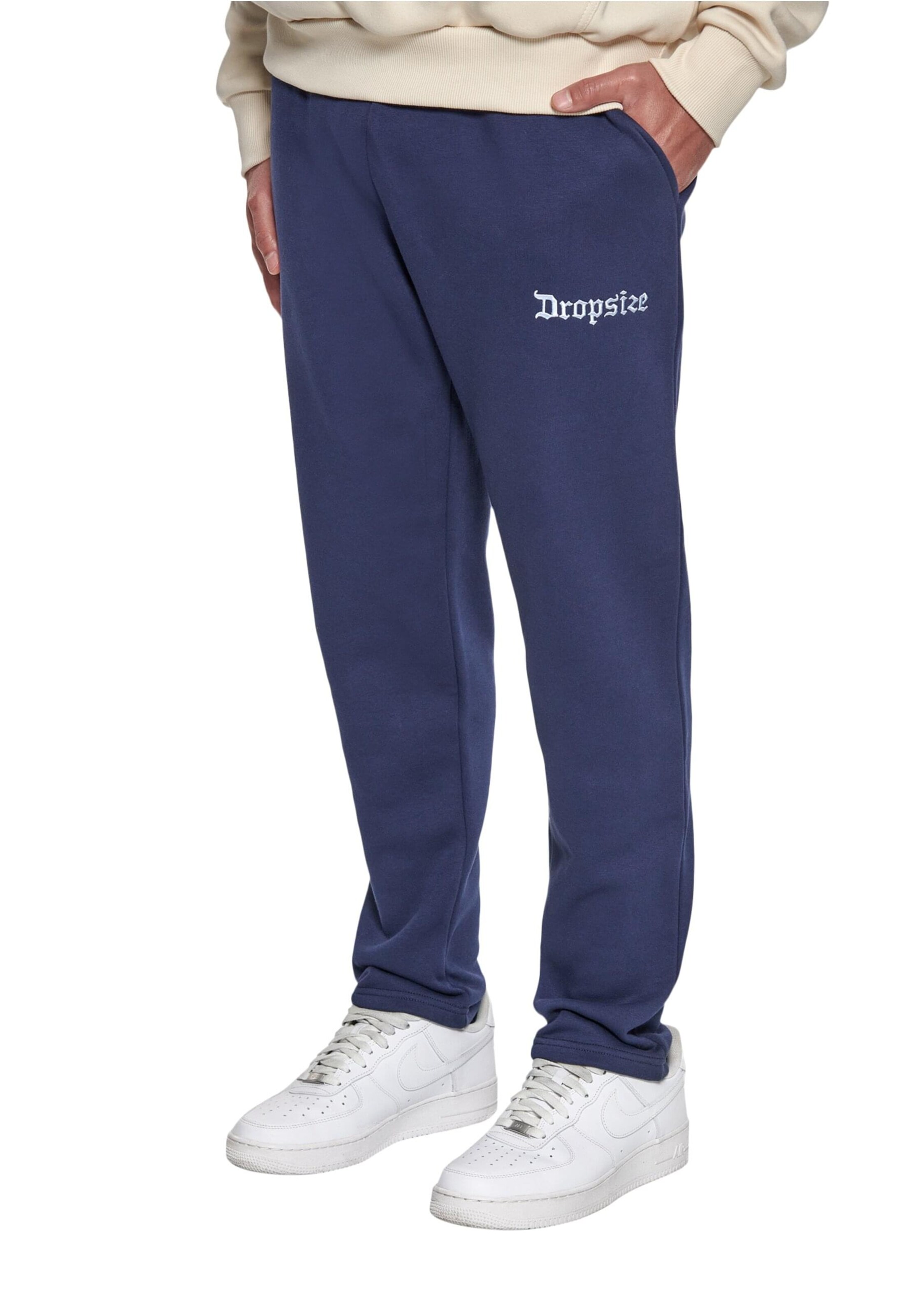 Dropsize Loose fit Sports trousers in Blue: front