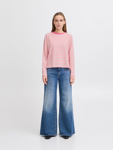 ICHI Shirt ' IHMIR LOOSE LS3 ' in Pink