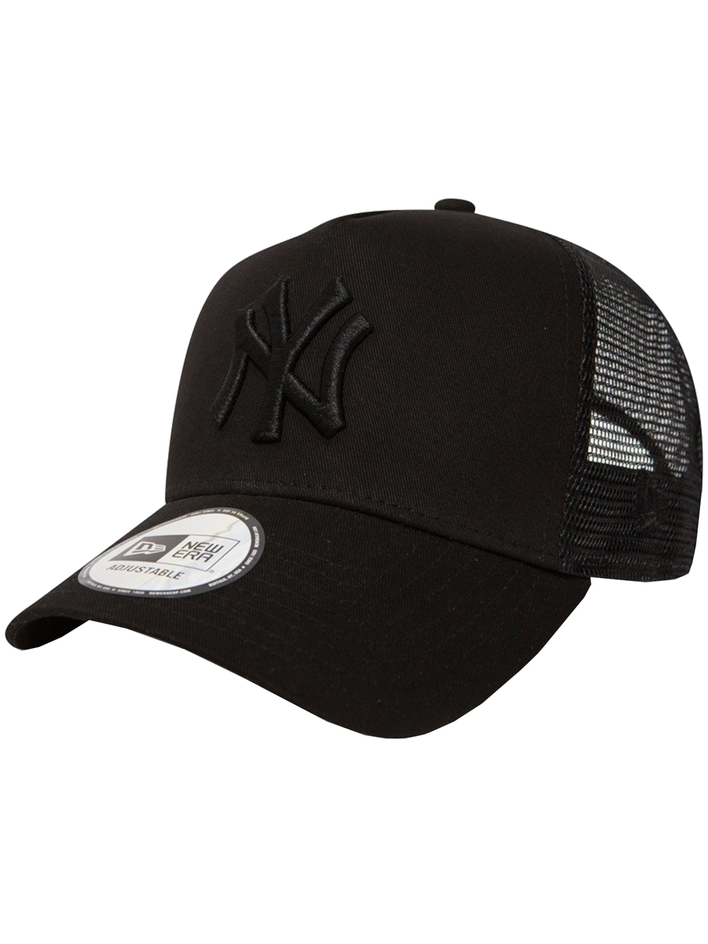 NEW ERA Cap 'New Era Clean Trucker New York Yankees MLB Cap' in Black: front