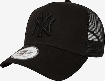 NEW ERA Cap 'New Era Clean Trucker New York Yankees MLB Cap' in Black: front