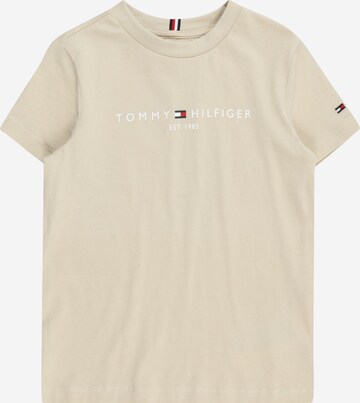 TOMMY HILFIGER Shirts 'ESSENTIAL' i beige: forside