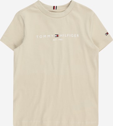 TOMMY HILFIGER Shirt 'ESSENTIAL' in Beige: front