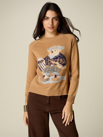 oltre - Jersey en beige
