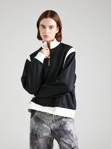 Jordan Sweatshirt in Zwart: voorkant