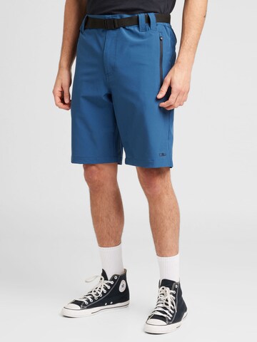 CMP Regular Outdoor trousers in Blue: front
